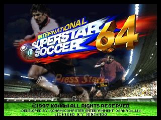   INTERNATIONAL SUPERSTAR SOCCER 64